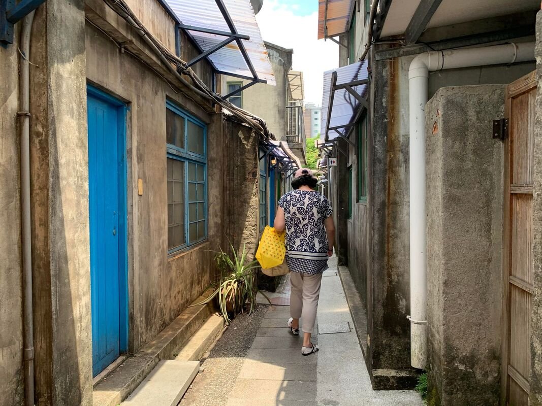 골목길 및 보존된 가옥
